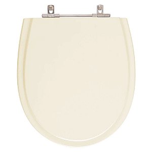 Assento Sanitario Poliester Polo Marfim (Bege Claro) para vaso Hervy