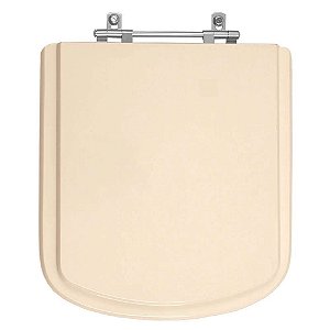Assento Sanitário Poliester Bali Pêssego Rosa Shell para vaso Incepa