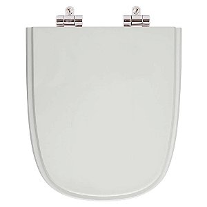 Assento Sanitário Soft Close Ibiza Cinza Platina (Cinza Claro) para vaso Incepa