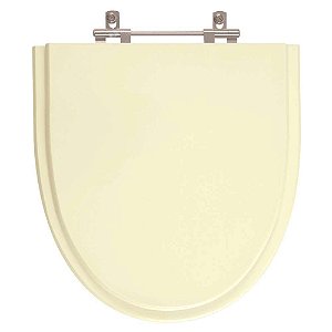 Assento Sanitário Poliester Studio Bone (Bege) para vaso Incepa