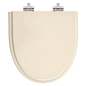 Assento Sanitário Poliester Soft Close Studio Pêssego Rosa Shell para vaso Incepa