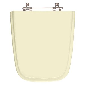 Assento Sanitário Poliester Aero Bone (Bege Claro) para vaso Ideal Standard