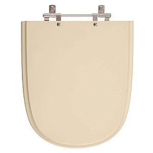 Assento Sanitario Poliester Ezedra Visone (Salmao) para vaso Ideal Standard