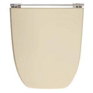 Assento Sanitário Poliester Scala Visone para vaso Ideal Standard