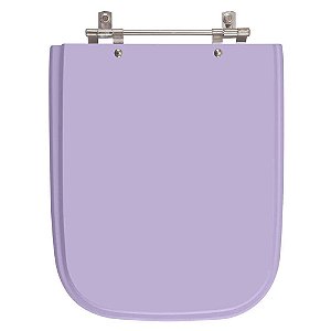 Assento Sanitário Poliester Tivoli Bermuda (Lilás) para vaso Ideal Standard
