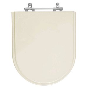 Assento Sanitário Link LK Creme (Bege Claro) para bacia Deca