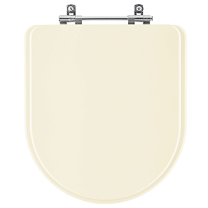 Assento Sanitário Duomo Plus Creme (Bege Claro) para vaso Deca
