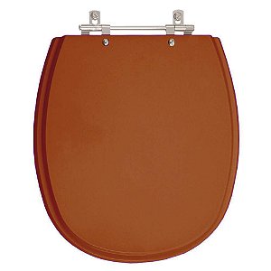 Assento Sanitário Aspen Caramelo para vaso Deca