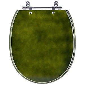 Assento Sanitário De Ville Verde Degradê para vaso Deca