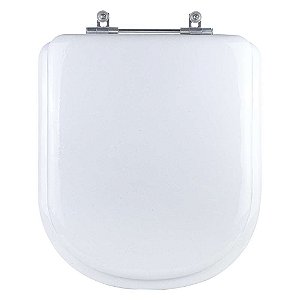 Tampa de Vaso Almofadada Etna Branco para Bacia Icasa 6lpf