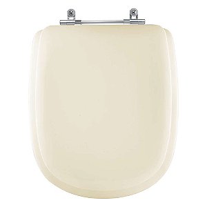 Tampa de Vaso Almofadada Paris Bege Claro para Louça Ideal Standard