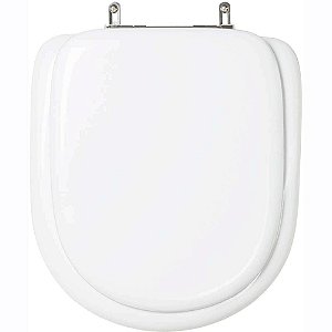 Tampa De Vaso Sanitario Almofadada Dona Beja Branco Para Bacia Santa Clara
