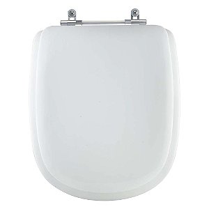 Tampa De Vaso Sanitario Almofadada Paris Branco Para Bacia Ideal Standard