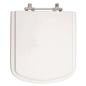 Tampa de Vaso Sanitário Poliéster Dumas Branco para bacia Eternit