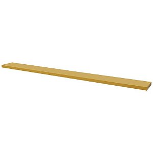 Prateleira 100 x 20cm Amarela Suporte Invisível