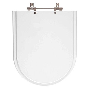 Tampa de Vaso Sanitário Jasmim Branco para bacia Fiori