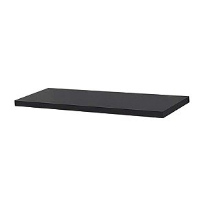 Prateleira 30 x 10cm Preta Suporte Invisível