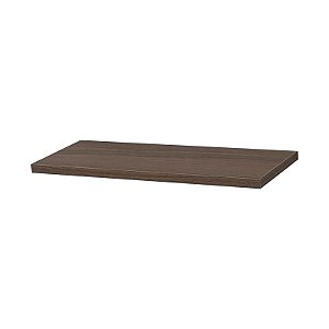 Prateleira 30 x 15cm Nogal Suporte Invisível