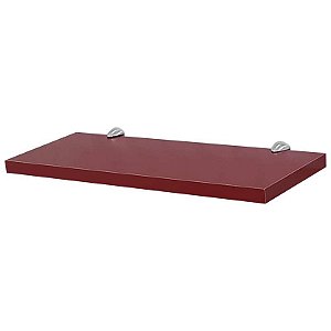 Prateleira 30 x 15cm Vermelha Com Suporte Tucano