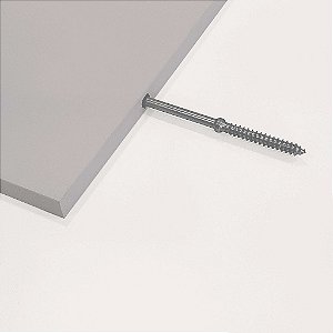 Kit 2 Prateleiras 100 x 15cm Branca Suporte Invisível