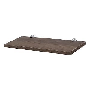 Prateleira 50 x 15cm Nogal Com Suporte Tucano