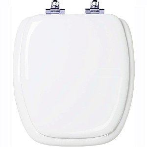 Assento Sanitário Almofadado Soft Close Thema Branco para vaso Incepa