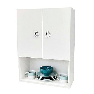 Armário para Cozinha Dallas 66 x 48cm Branco