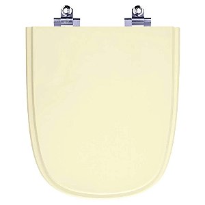 Assento Sanitário Laqueado Soft Close Ibiza Bone (bege) para vaso Incepa