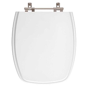 Tampa de Vaso Sanitário Viseu Branco para bacia Luzarte 6lpf