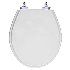 Assento Sanitário Laqueado Soft Close Carina Sterling Silver (Cinza Claro) para vaso Ideal Standard