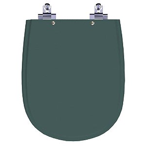 Assento Sanitário Laqueado Soft Close Paris Verde Amazonia (Verde Escuro) para vaso Ideal Standard