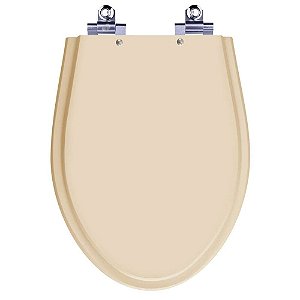 Assento Sanitário Laqueado Soft Close Victoria Visone para vaso Ideal Standard