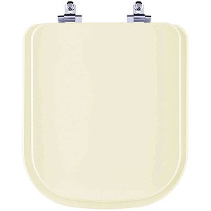 Tampa de Vaso Sanitário com Amortecedor Axis Creme (Bege) para bacia Deca