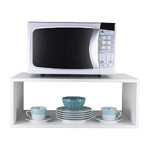 Suporte para Micro-ondas Forno Elétrico Cozinha Branco 60cm
