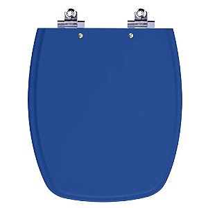 Assento Sanitário Laqueado Soft Close Stylus Azul Mineral para vaso Celite