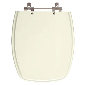 Assento Sanitario Poliester Palladium Pergamon (Bege Claro) para vaso Celite