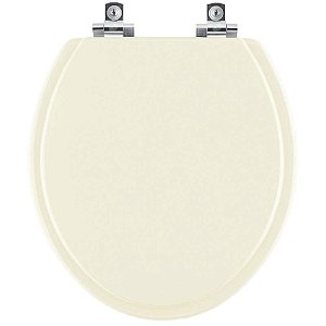 Assento Sanitário Soft Close Evolution Marfim para vaso Santamarina