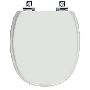 Assento Sanitário Soft Close Ascot Silver para vaso Ideal Standard