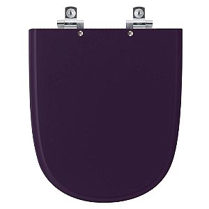 Assento Sanitário Soft Close Ezedra Ametista para vaso Ideal Standard