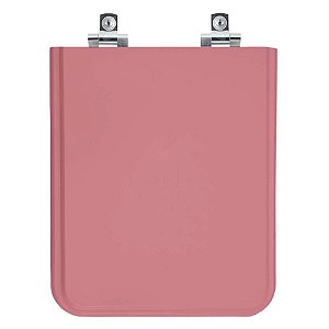 Assento Sanitário Soft Close Square Wild Rose para vaso Incepa
