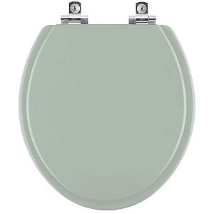 Assento Sanitário com Amortecedor Flamingo Verde Agua para vaso Incepa