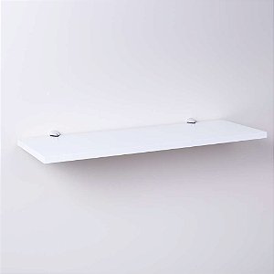 Prateleira Branca 60 X 20cm Com Suporte Tucano