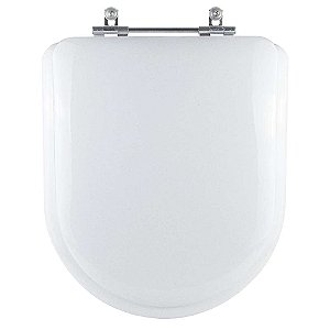 Tampa de Vaso Almofadado Levanzo Branco para louça Eternit