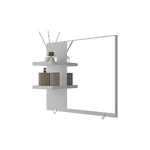 Armário para Banheiro com Espelho Lince Branco 40cm