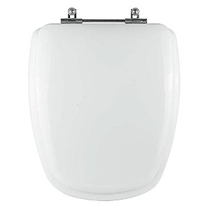 Tampa de Vaso Almofadada Monte Carlo Branco para Bacia Deca 6lpf