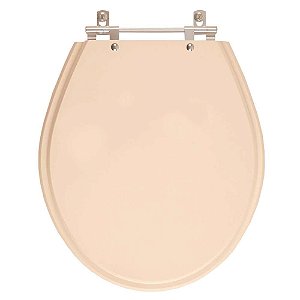Assento Sanitário Ravena Rosa Floral para vaso Deca