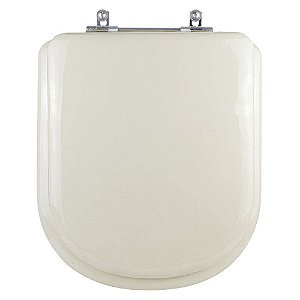Tampa de Vaso Almofadada Vogue Plus Bege Claro para Bacia Deca 6lpf