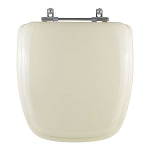 Tampa de Vaso Almofadada Fit Bege Claro para bacia Celite