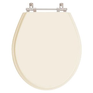 Assento Sanitário Angra Bone (Bege Claro) para Vaso Ideal Standard