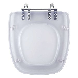 Assento Sanitário Poliester Fit Transparente para vaso Celite